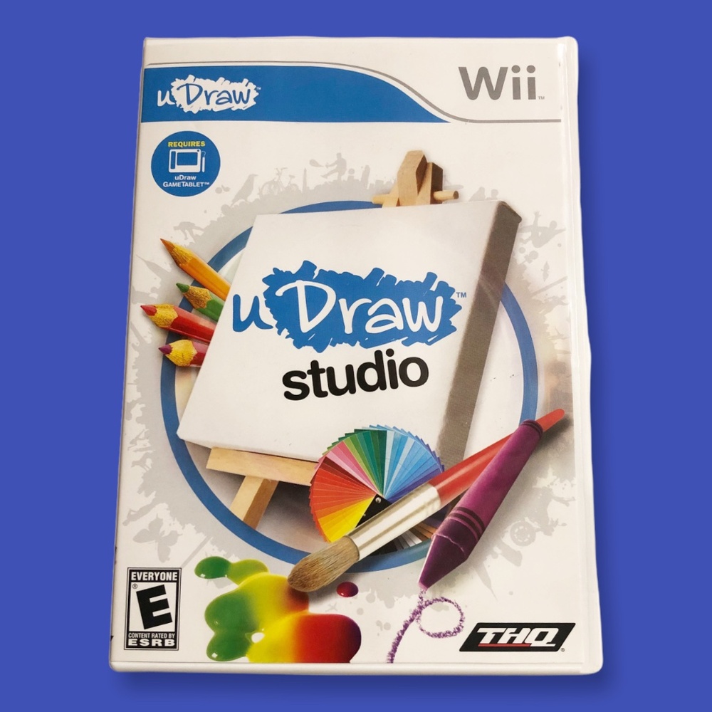 U Draw Studio Nintendo Wii  Art Video Game